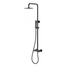 Душевая стойка Boheme Stick с верхним душем 30х57х112.5 см black 128-BB.2 Душевая стойка Boheme Stick с верхним душем 30х57х112.5 см black 128-BB.2