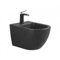 Биде подвесное Boheme Bianca 35,5х55,5 см черный матовый 962