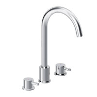 Смеситель для раковины AM.PM Scandinavian Pure на 3 отверстия 360200000
