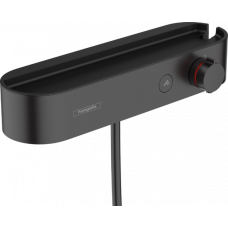 Термостат для душа hansgrohe ShowerTablet Select черный матовый 24360670 Термостат для душа hansgrohe ShowerTablet Select черный матовый 24360670