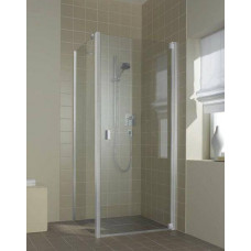 Душевой угол Kermi Raya 80x80x200 см петли справа глянцевое серебро RA 1WR 08020VPK / RA TWD 08020VAK