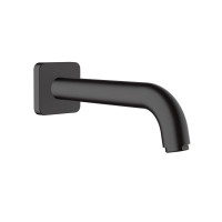 Излив на ванну hansgrohe Vernis Shape 204 мм 1/2 черный матовый 71460670