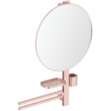 Комплект аксессуаров Ideal Standard ALU+ Beauty Bar S H=700 мм зеркало Ø 500 мм BD587RO Комплект аксессуаров Ideal Standard ALU+ Beauty Bar S H=700 мм зеркало Ø 500 мм BD587RO