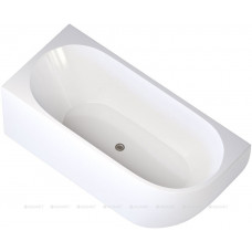 Ванна акриловая Aquanet Family Elegant A 1800x800 мм со сливом-переливом White Gloss 3805-N-GW