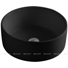 Раковина накладная Aquatek 400x400x165 мм матовый черный AQ5118-MB