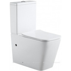 Чаша напольного унитаза Aquanet Tavr 2.0 C1 Rimless с сиденьем Soft Close Slimseat Tavr 2.0 C1