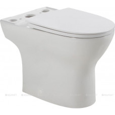 Чаша напольного унитаза BelBagno LOUNGE с сиденьем (без бачка) BB045CPR/SC