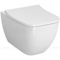 Унитаз подвесной безободковый VitrA Shift с сиденьем микролифт 7742B003-0075