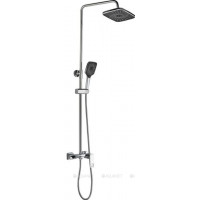 Душевая система Haiba HB24615 с изливом и тропическим душем хром HB24615