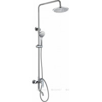 Душевая стойка со смесителем для ванны Bravat Emeralda F6337371CP-A-RUS