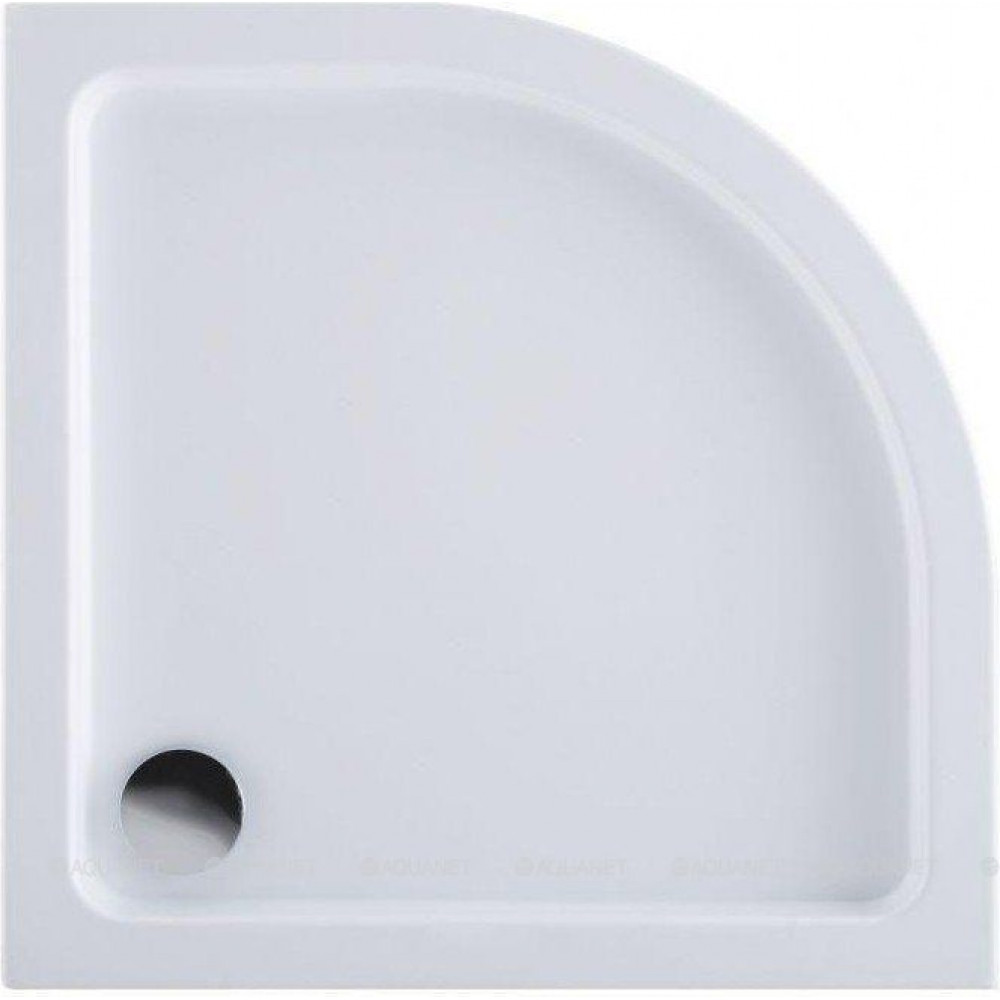 Поддон акриловый Aquanet GL180 1/4 круга 100х100х18 см 00265563