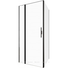 Душевое ограждение Allen Brau Priority 900x900 мм черный браш 3.31003.BBA / 3.31018.BBA