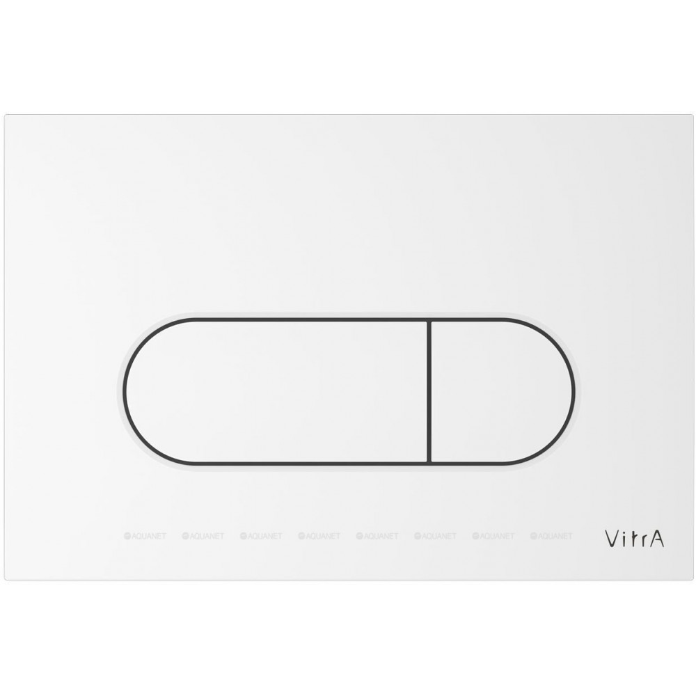Панель смыва VitrA Root Round белая 740-2200