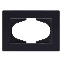 Рамка для двойной розетки Kollinger Eleganz Acryl EA120BK