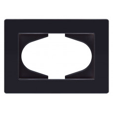 Рамка для двойной розетки Kollinger Eleganz Acryl EA120BK
