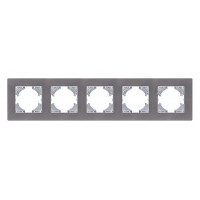 Рамка на 5 постов Kollinger Eleganz Acryl EA5GY