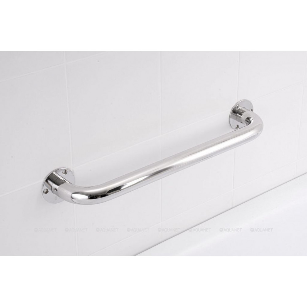 Поручень прямой Aquanet ППН-02.350 418x68x90 мм 00267857