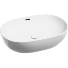 Умывальник-чаша Ceramica Nova Element овальный с переливом 610 мм CN6064