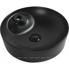 Раковина накладная Aquanet Moon-2-MB 430х430х130 мм черный матовый MOON-2-MB Раковина накладная Aquanet Moon-2-MB 430х430х130 мм черный матовый MOON-2-MB