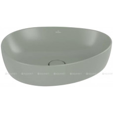 Раковина накладная Villeroy & Boch Antao 510x400x146 мм Morning Green 4A7351R8
