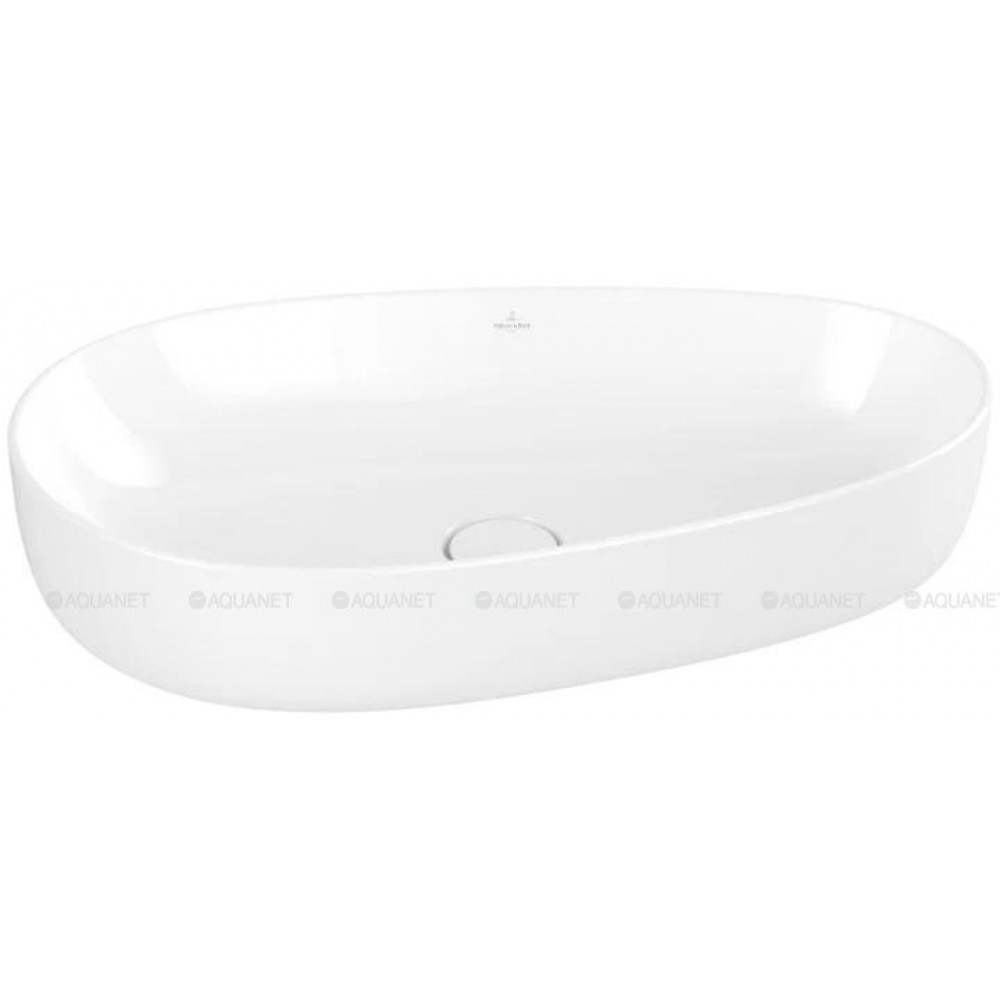 Раковина накладная Villeroy & Boch Antao 650x400x146 мм Альпийский белый 4A7465R1