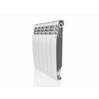 Радиатор биметаллический Royal Thermo BiLiner 500 Bianco Traffico 6 секций боковое подключение 1176302 RAL 9016