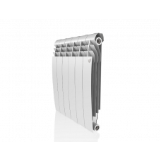 Радиатор биметаллический Royal Thermo BiLiner 500 Bianco Traffico 6 секций боковое подключение 1176302 RAL 9016 Радиатор биметаллический Royal Thermo BiLiner 500 Bianco Traffico 6 секций боковое подключение 1176302 RAL 9016