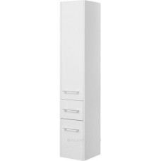 Пенал Aquanet Августа 35 L белый ручки хром 00274026