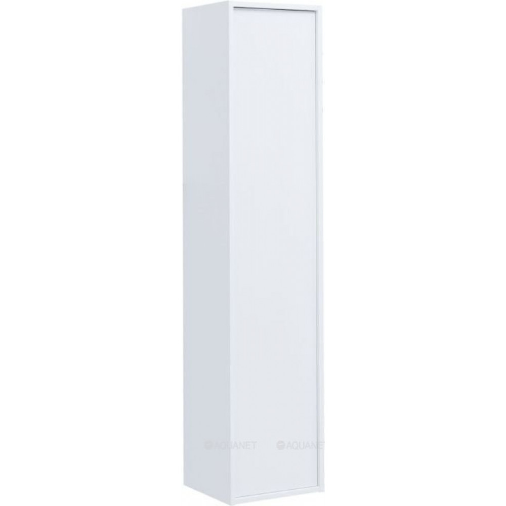 Шкаф-пенал Aquanet Lino Flat 35 белый глянец 00295039