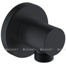 Шланговое подсоединение Aquanet Static черный матовый AF330-92B