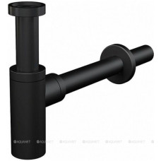 Сифон для умывальника AlcaPlast A400BLACK Design 32 мм круглый черный A400BLACK Сифон для умывальника AlcaPlast A400BLACK Design 32 мм круглый черный A400BLACK