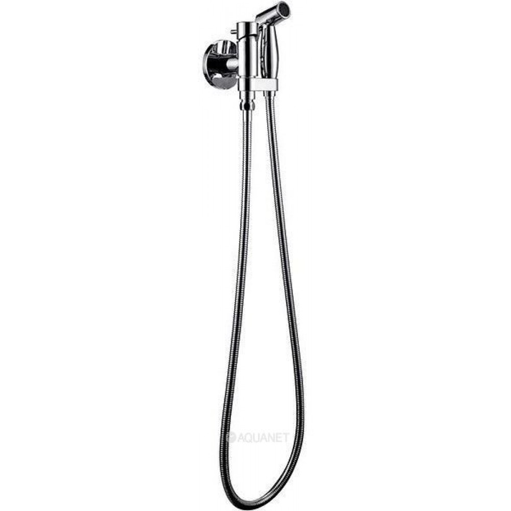 Смеситель настенный с гигиеническим душем Bravat ELER D9137CP-RUS