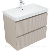 Тумба под раковину Aquanet Джейн 80 (Flat) бежевый 00343977