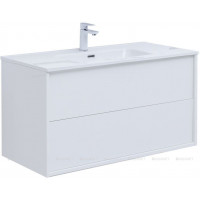 Тумба Aquanet Lino 80 (Flat) белый глянец 00287542