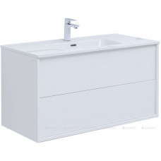 Тумба Aquanet Lino 80 (Flat) белый глянец 00287542 Тумба Aquanet Lino 80 (Flat) белый глянец 00287542
