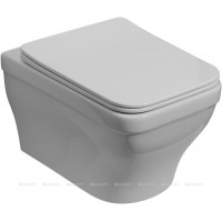 Унитаз подвесной Aquanet Elegant W с сиденьем Slim Soft Close безободковый 00280960