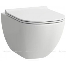 Унитаз подвесной Laufen Basal 530х360 мм Rimless с сиденьем 8.66E1.0.000.000.1