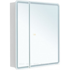 Зеркальный шкаф Aquanet Оптима 70х80 LED с антизапотеванием 00353798