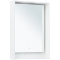 Зеркало Aquanet Милан 60 LED белый глянец 00306380