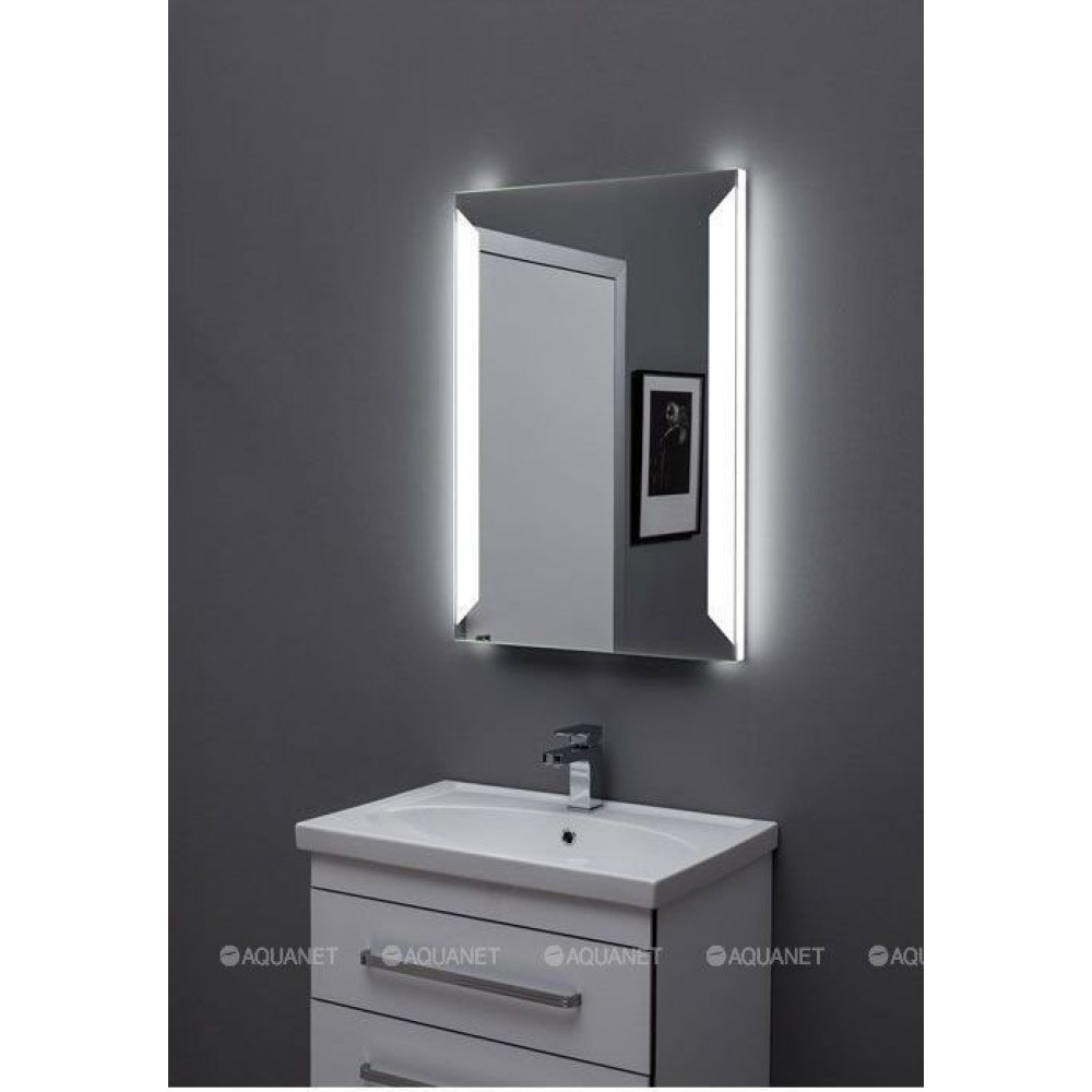 Зеркало Aquanet Сорренто 7085 с LED подсветкой и ИК-выключателем 700х850 мм 00196649