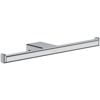 Держатель туалетной бумаги двойной Hansgrohe AddStoris хром 41748000