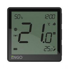 Терморегулятор беспроводной ENGO EONE-BATB Zigbee черный с аккумулятором EONE-BATB Терморегулятор беспроводной ENGO EONE-BATB Zigbee черный с аккумулятором EONE-BATB