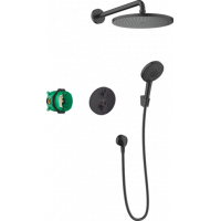 Набор для комплектации душа Hansgrohe Croma матовый черный 27961670