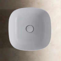 Раковина-чаша Globo T-Edge 38х38х16 см на столешницу белый B6Q38.BI/FI024BI