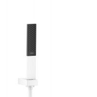 Душевой набор Hansgrohe Rainfinity 100 1jet с держателем Porter и шлангом 160 см белый матовый 26856700