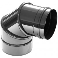 Колено регулируемое Jeremias EW-Eco 0-90° 180 мм EWEC.6C0180.101