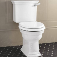 Унитаз-моноблок Devon&Devon Westminster 64х36.5 см фурнитура хром IBWCWES / IBCBWES / IBLEVADX/CR / IBBATT-CM/WEST