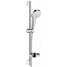 Душевой гарнитур Hansgrohe Croma Select S Vario 625 мм 3 режима с мыльницей 26566400 Душевой гарнитур Hansgrohe Croma Select S Vario 625 мм 3 режима с мыльницей 26566400