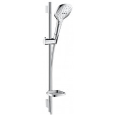 Душевой гарнитур Hansgrohe Raindance Select E 120 3jet со штангой 65 см и мыльницей 26620000 Душевой гарнитур Hansgrohe Raindance Select E 120 3jet со штангой 65 см и мыльницей 26620000