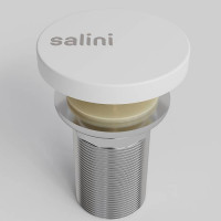 Донный клапан для раковины Salini D502 UpDown S-Stone белый матовый 16231WM